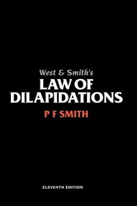West & Smith's Law of Dilapidations_cover