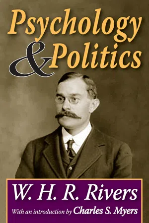 Psychology and Politics