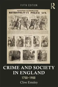Crime and Society in England, 1750–1900_cover