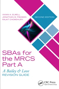 SBAs for the MRCS Part A: A Bailey & Love Revision Guide_cover