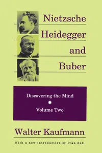 Nietzsche, Heidegger, and Buber_cover
