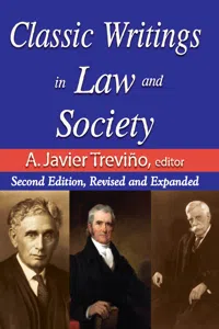 Classic Writings in Law and Society_cover