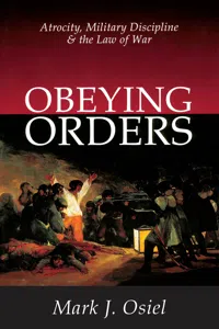 Obeying Orders_cover