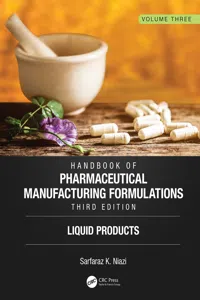 Handbook of Pharmaceutical Manufacturing Formulations, Third Edition_cover