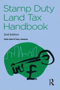 The Stamp Duty Land Tax Handbook_cover