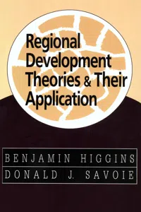 Regional Development Theories and Their Application_cover