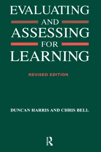 Evaluating and Assessing for Learning_cover