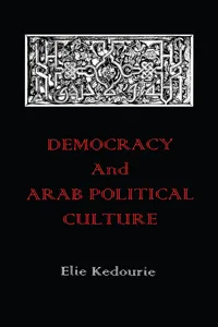 Democracy and Arab Political Culture_cover
