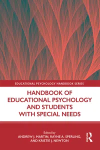 Handbook of Educational Psychology and Students with Special Needs_cover