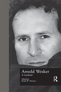 Arnold Wesker_cover