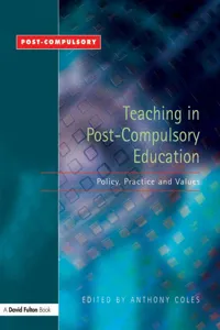 Teaching in Post-Compulsory Education_cover