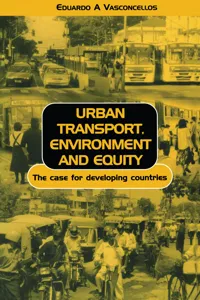 Urban Transport Environment and Equity_cover