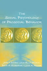 The Social Psychology of Prosocial Behavior_cover