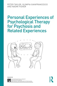 Personal Experiences of Psychological Therapy for Psychosis and Related Experiences_cover