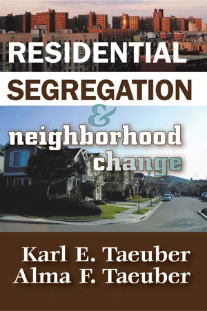 Residential Segregation and Neighborhood Change