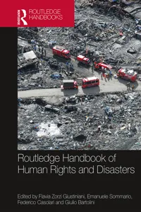 Routledge Handbook of Human Rights and Disasters_cover