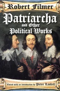 Patriarcha and Other Political Works_cover