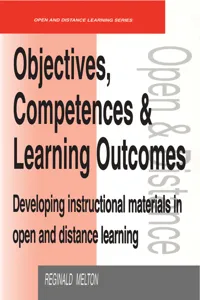 Objectives, Competencies and Learning Outcomes_cover