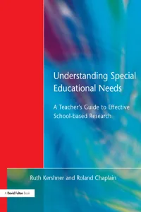 Understanding Special Educational Needs_cover