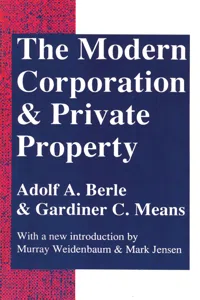 The Modern Corporation and Private Property_cover