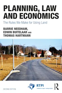 Planning, Law and Economics_cover
