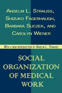 Social Organization of Medical Work_cover