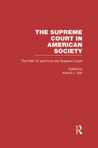 The Path to and From the Supreme Court_cover