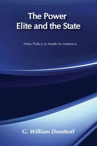 The Power Elite and the State_cover