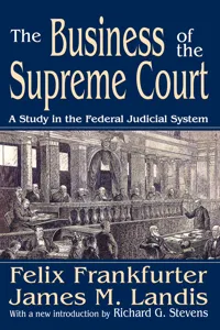 The Business of the Supreme Court_cover