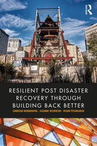 Resilient Post Disaster Recovery through Building Back Better_cover