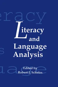 Literacy and Language Analysis_cover