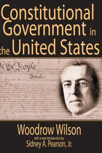 Constitutional Government in the United States_cover