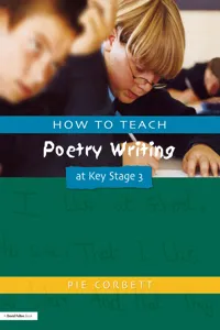 How to Teach Poetry Writing at Key Stage 3_cover