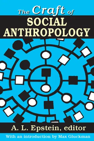 The Craft of Social Anthropology