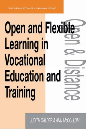 Open and Flexible Learning in Vocational Education and Training