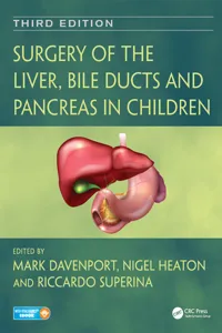 Surgery of the Liver, Bile Ducts and Pancreas in Children_cover