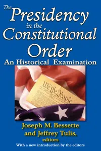 The Presidency in the Constitutional Order_cover