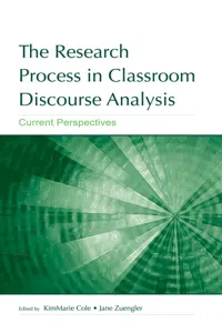 The Research Process in Classroom Discourse Analysis_cover