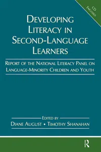 Developing Literacy in Second-Language Learners_cover