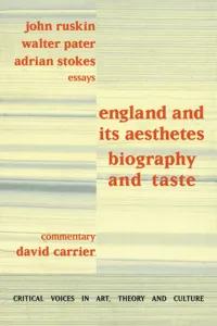 England and its Aesthetes_cover