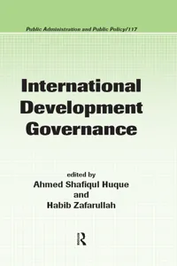 International Development Governance_cover