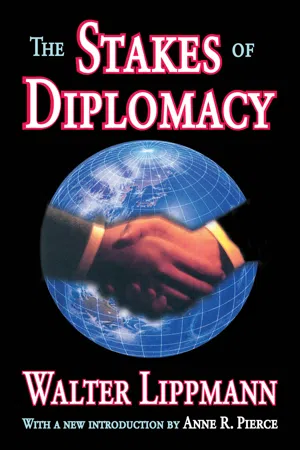 The Stakes of Diplomacy