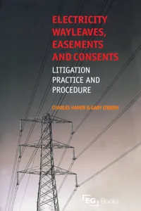 Electricity Wayleaves, Easements and Consents_cover
