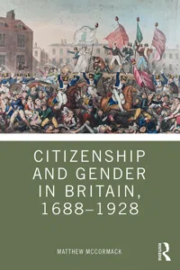 Citizenship and Gender in Britain, 1688-1928_cover