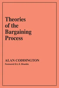 Theories of the Bargaining Process_cover