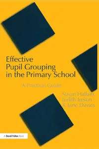 Effective Pupil Grouping in the Primary School_cover