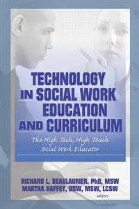 Technology in Social Work Education and Curriculum_cover
