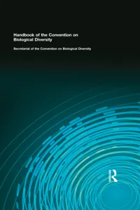 Handbook of the Convention on Biological Diversity_cover