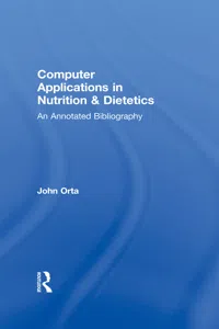 Computer Applications in Nutrition & Dietetics_cover