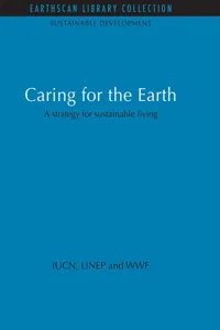 Caring for the Earth_cover